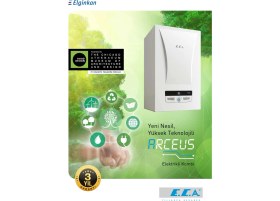 Resim E.c.a Arceus 24 Kw - 20.640 Kcal/h Elektrikli Kombi 24MT Tr 