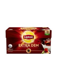 Resim Lipton Extra Dem Siyah Demlik Poşet Çay 100 x 3.2 G 