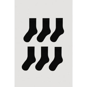 Resim Mem Socks 6'lı Unisex Pamuk Soket Çorap 