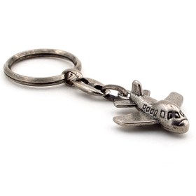 Resim Eskitme Metal Uçak Jumbo Anahtarlık Kc592 