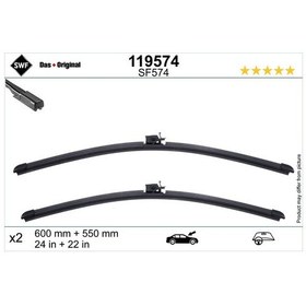 Resim Valeo 119574 Sılecek Supurgesı Takımı 600mm / 550mm Mercedes W213 S213 C238 A238 C257 A2138203604 