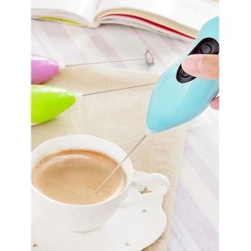 Resim Baysa Pilli Mini Mixer Kahve Süt Köpürtücü Karıştırıcı Cappuccino Mixer 