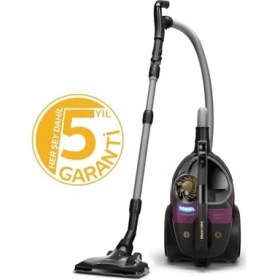 Resim Toz Torbasız Elektrikli Süpürge, 899W, Powercyclone 10, Süper Turbo Fırça, Sert Zemin Başlığı, XB9155/07 