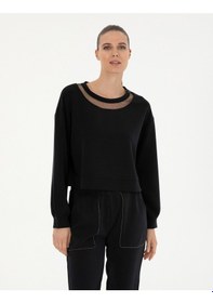 Resim Pierre Cardin Kadın Siyah Sweatshirt 50282634-vr046 Siyah 