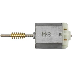 Resim Anahtar Vadisi Kapı Kilidi Motoru 10300 Rpm 65.5Mm Mil Tipi 