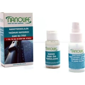 Resim Yağmur Kaydırıcı Cam Su Itici 1yıl / 20000 Km Etkili Yağmur Kaydırıcı 