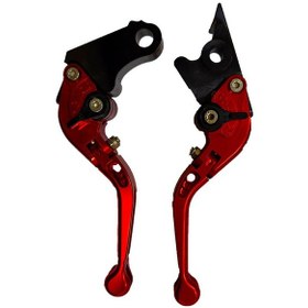 Resim Honda Cbr 125 R - 250 R Uyumlu Katlanabilir Spor Manet Kırmızı Çok Renkli 