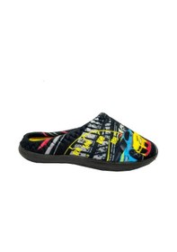 Resim Gezer 13594 Temal Kumaş Erkek Çocuk Halı Terlik 27-29 Siyah 