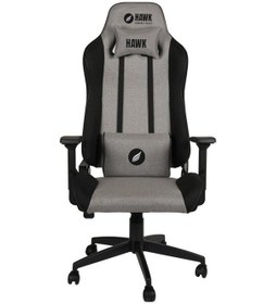 Resim Hawk Fab V2 3D Kolçak Kumaş Gri/Siyah Gaming (Oyuncu) Koltuğu 