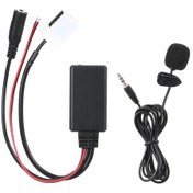 Resim Symbee Peugeot Rd4 Radyo İçin Bluetooth 5.0 Mp3 Müzik Adaptörü Ve Mikrofonlu El Serbesti Modülü 