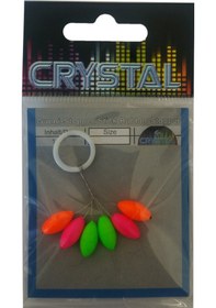 Resim Crystal Renkli Şamandıra Stopper No:1 6'lı 
