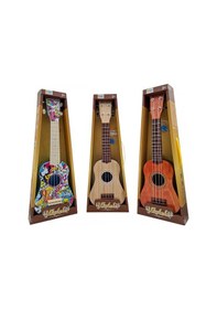 Resim Kutulu Gerçek Gitar Ukulele 