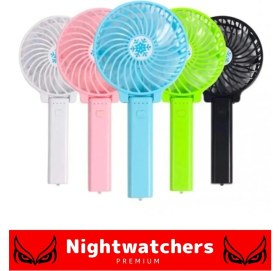 Resim Taşınabilir Cep Boyu USB Şarjlı 3 Kademeli Sessiz Mini Fan Pervaneli Soğutucu Küçük Vantilatör 