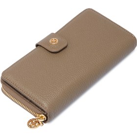 Resim Bej Deri Kadın Cüzdan - S1CB00005789-B73 