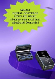 Resim Ucuztekno tekno Powerbank Bluetooth Kulaklık Ve Yeni Model Akıllı Saat Seti ANC Özelliği Dokunamatik 2026 