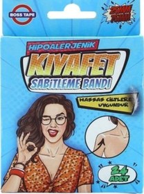 Resim Bosstape Hipoalerjenik Kiyafet Sabitleme Ve Vücut Bandi 24 Adet 