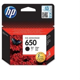Resim HP Deskjet 1515 Kartus 650 Siyah Orijinal Murekkep Kartusu Cz101ae 