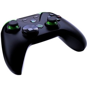 Resim Pusat Clutch Titreşim Geri Bildirimli Çift Mod Kablosuz Gamepad Siyah 