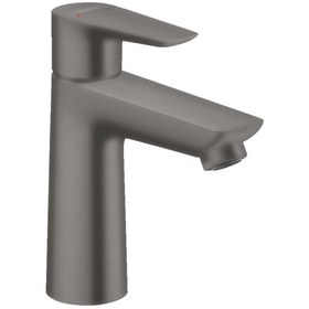 Resim Hansgrohe Talis E Tek Kollu 110 Kumandalı Lavabo Bataryası Mat Krom - Siyah 
