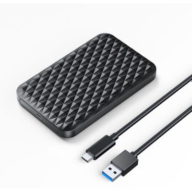 Resim Orıco Usb 3.0 Type-c 2.5 İnch Sata Ssd Hard Disk Kutusu Siyah 