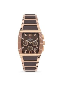 Resim Rd81040m Çelik Kordonlu,5 Atm Erkek Kol Saati Kahverengi - Rose Gold 