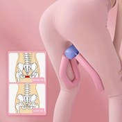 Resim 1 Adet Pembe/Mavi Pelvik Taban Kas Eğitici - Doğum Sonrası İyileşme & Bacak ve Kalça Şekillendirme Aracı, Sıkı Bacaklar için Elektriksiz Vücut Şekillendirme Yardımı, Ergonomik Tutma Yeri, Yüksek Kaliteli Yapı 