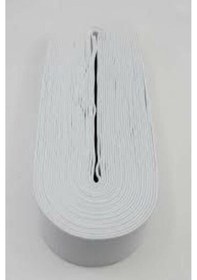 Resim Çamaşır Don Etek Bel Paça Bebe Lastiği Yassı Yumuşak Bel Lastik 25 Metre Beyaz-4 Cm 