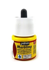 Resim Pebeo Marbling Ebru Boyası Lemon Yellow 45 Ml Şişe 130-01 