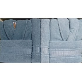 Resim Özdilek Colourist Maldiv Aqua Aile Bornoz Seti Özdilek Pamuk 