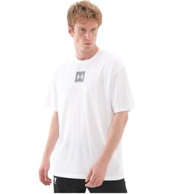 Resim A1386803-101 Under Armour Ua M Hw Os Sm Box Ss Erkek Şort Ve Kapri Beyaz A1386803-101 Beyaz 