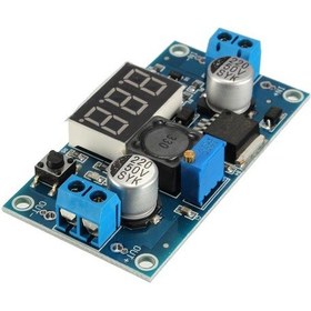 Resim Dc-Dc Regülatör Lm2596S Led Voltmetre Step-Down Max 3A 