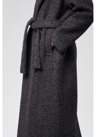 Resim Kadın Buklet Kaşe Oversize Kaban 001 