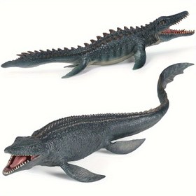 Resim Büyük Mosasaurus Oyuncak Gerçekçi Derin Deniz Canavarı Mosasaurus Dinozor Plastik El Boyalı Okyanus Hayvan Modeli Figürü Doğum Günü Hediyeleri Parti Malzemeleri Çocuk Oyuncakları Cadılar Bayramı Noel Hediyesi 