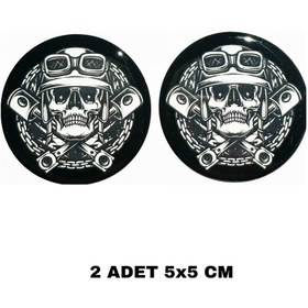 Resim Phoenix Kuru Kafa Damla Sticker 2 Adet 