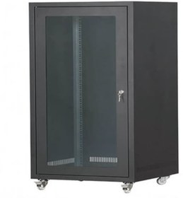 Resim Setrack 19'' 12U 600X600 Tekerlekli Rack Kabinet 