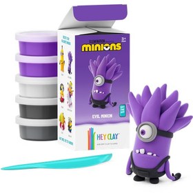 Resim Hey Clay - Minion 5'li - Hava ile Kuruyan Kil (5'li kutu) - Minyonlar - Evil Minion 