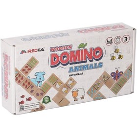 Resim NW NessiWorld RD5648 Ahşap Domino Animals - 