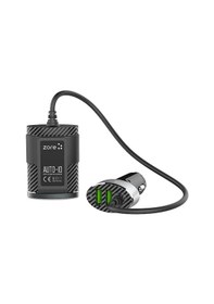 Resim Ekılıf - Araç Şarj Seti Zr-c502 2+2 - Siyah - T9690 Siyah 