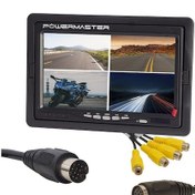 Resim Powermaster PM-16804 Dörde Bölünebilen Quad - Dijital 7" Monitör 