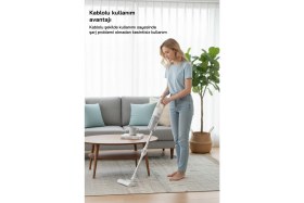 Resim Sinbo SVC-8629 Kablolu Dikey Elektrikli Süpürge - Mavi 