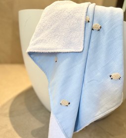 Resim BLUE LAMB BANYO HAVLUSU 