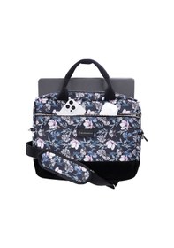Resim Bloominbag Black Cherries 15-16 İnç Laptop / Macbook Çantası Siyah 