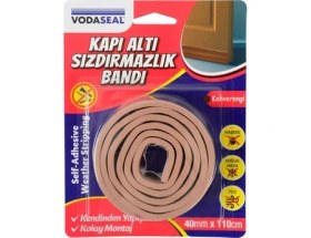Resim Vodaseal Kapı Altı Sızdırmazlık Bandı Kahve 