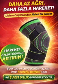 Resim Circa Knee 1 ADET Sporcu Medikal Sağlık Antreman Voleybol Dizlik Dizliği Kumaş Kumaşı 