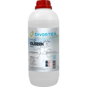 Resim Divortex Bitkisel Gliserin VG C3H8O3 (% 99.7 Saflık)1 Lt(1,26 kg) 