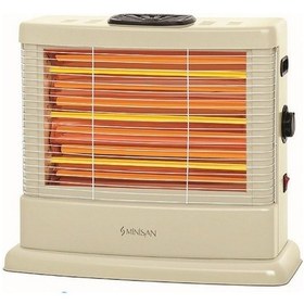 Resim Minisan Midi S 2100 W Quartz Isıtıcı Krem 