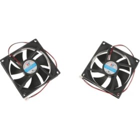 Resim Charmant 2x 92MM Bilgisayar Kılıfları Için Sessiz Fan Cpu Soğutucular Radyatörler Yüksek Performans(Yurt Dışından) 