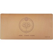 Resim Mouse Pad Doğal Mantar Dokulu Masa Matı Su Geçirmez Toz Geçirmez Büyük Boy Masaüstü Dizüstü Bilgisayar Mouse Pad Ev Ofis Oyunu Koç 