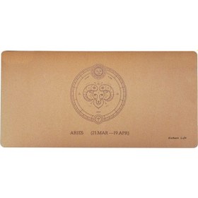 Resim Mouse Pad Doğal Mantar Dokulu Masa Matı Su Geçirmez Toz Geçirmez Büyük Boy Masaüstü Dizüstü Bilgisayar Mouse Pad Ev Ofis Oyunu Koç 