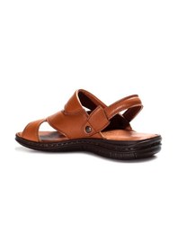 Resim Fast Step Hakiki Deri Erkek Klasik Sandalet 952ma710 001 